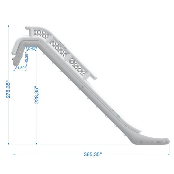 Yachtbeach Magic Yachtslide Reeling to Waterline: 540-620 cm – Bild 2