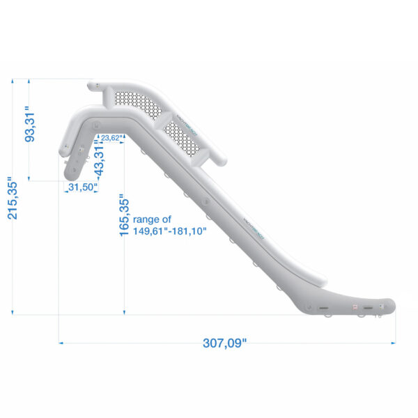 Yachtbeach Magic Yachtslide 380-460 cm - Image 3