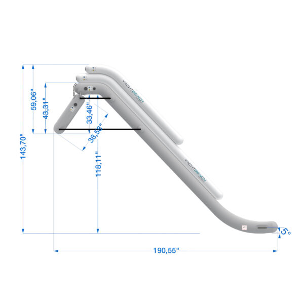 Yachtbeach Magic Yachtslide 270-350 cm – Bild 4