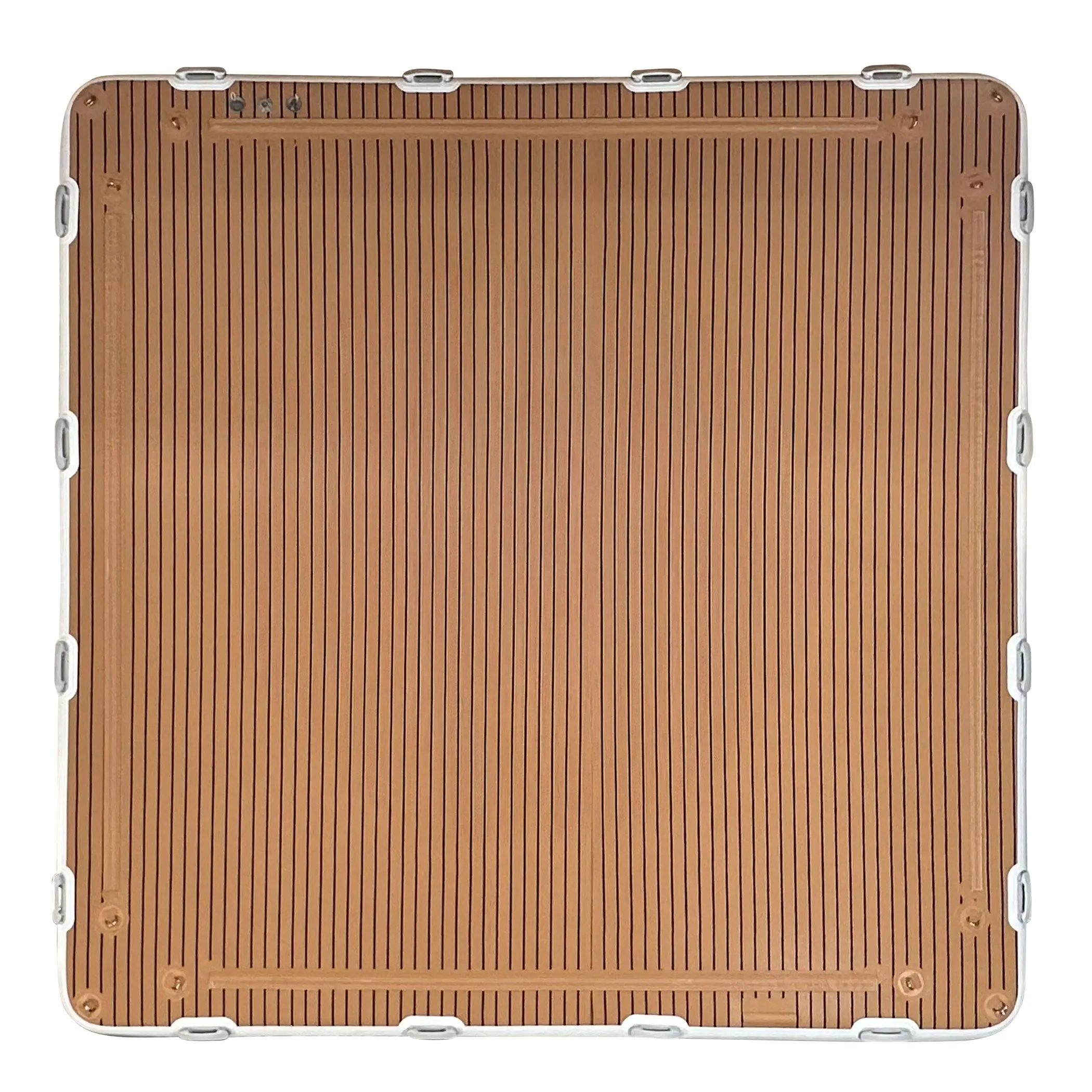 Yachtbeach Sport Platform 4.10x4.10 Anti Slip PVC Teak - Image 3