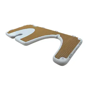 Yachtbeach Toy Dock 4.10 Premium Teak - 1x Jet Ski and 1x Foilboard, 4.10 x 2.05 m