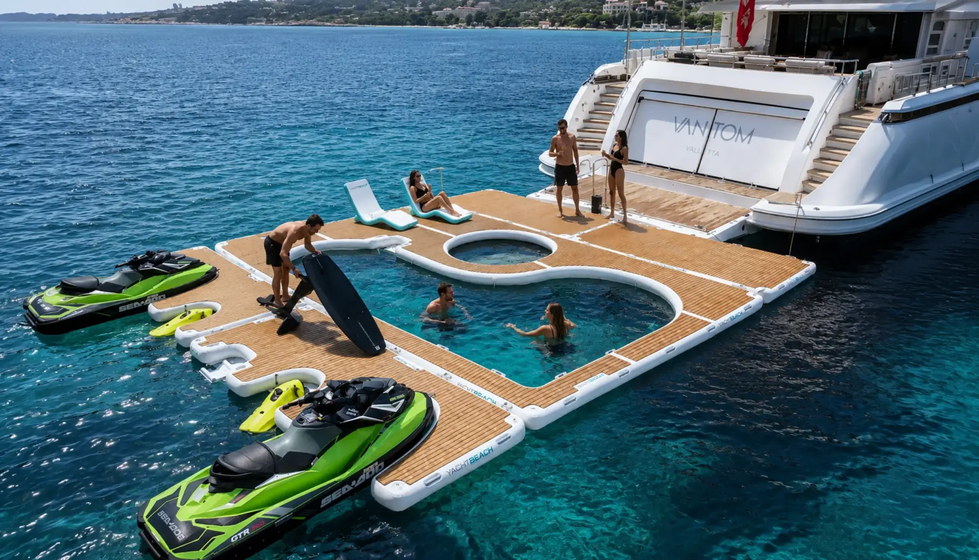 Yachtbeach Floating Platform