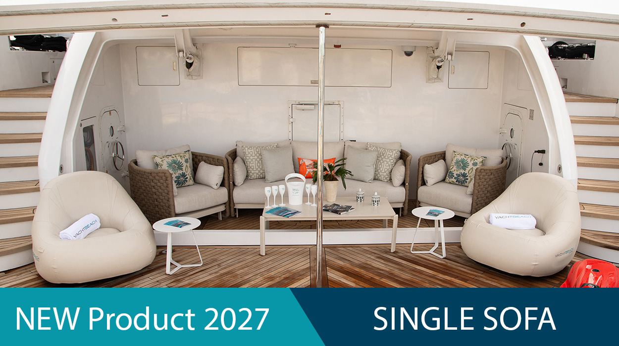 single Sofa Lounge on yacht